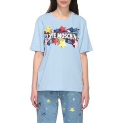 Love Moschino T-shirt Love Moschino Short-sleeved T-shirt With Star Print