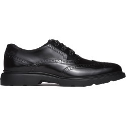 Hogan Route H304 Black Lace Ups