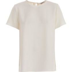 Parosh T-shirt S/s Crew Neck W/slit Behind