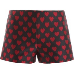 RED Valentino Jacquard Hearts Shorts