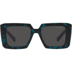 Prada Eyewear Pr 23ys Teal Tortoise Sunglasses found on MODAPINS