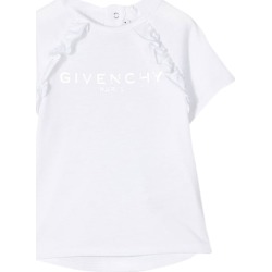 T-shirt Con Ruches Di Givenchy Kids