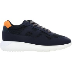 Hogan Sneakers Hogan Interactive Sneakers 3 In Suede And Macro Net With Big H