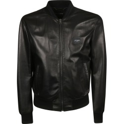Dolce & Gabbana Zipped Leather Jacket