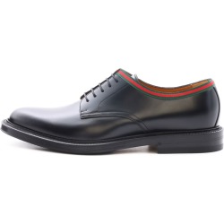 Gucci Leather Lace-up Shoe Web