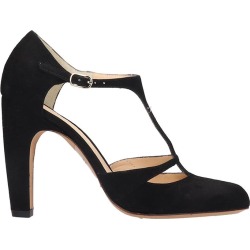 Chie Mihara Daylil Sandals In Black Velvet