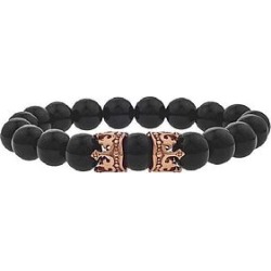 The Mister King Bead Bracelet - Rose Gold