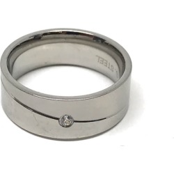 Stainless Steel Silver Ring