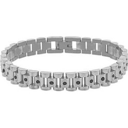 The Mister Lynx Bracelet - Chrome & Black