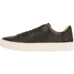 Toms for Men: Lenox Black Leather Sneakers