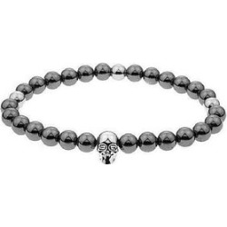 The Mister Annum Bead Bracelet - Gunmetal