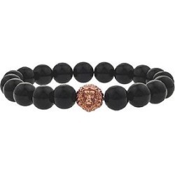 The Mister Lion Plus Bead Bracelet - Rose Gold
