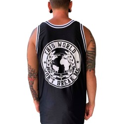 Unbreakable Black Basketball Jersey