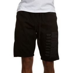 Straight Font Shorts in Black