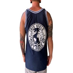 Unbreakable Navy Basketball Jersey