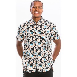 PRINTED BUTTON DOWN SHIRT