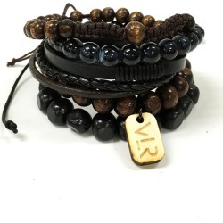 5 Stack in Black and Brown