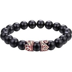 The Mister Queen Bead Bracelet - Rose Gold