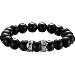 The Mister Prince Bead Bracelet - Chrome