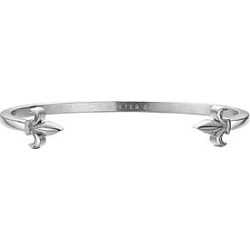 The Mister Double Saint Cuff Bracelet - Chrome