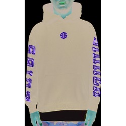 Saint Sinner 3D font Hoodie
