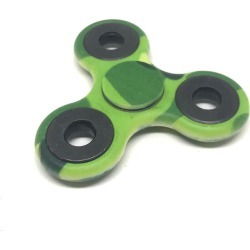Fidget Spinner in Green Camo