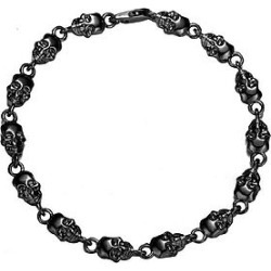 The Mister Skulls Bracelet - Black