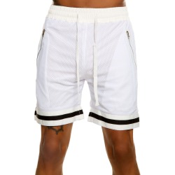 Nokwal Basketball Shorts - White