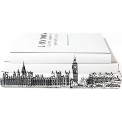 Juniper Books Set-Of-Three London Hardcover Books