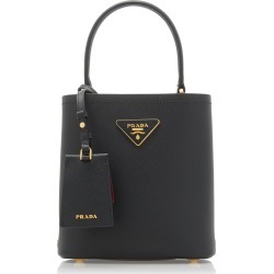 Prada Mini Leather Bucket Bag