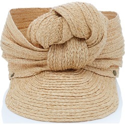 Lola Hats Diva Cap Knotted Raffia Hat
