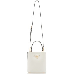 Prada Mini Calf Leather Bucket Bag