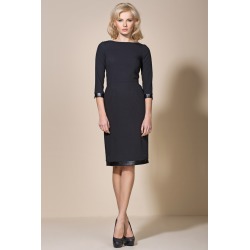 COLETT Black/Skin Dress