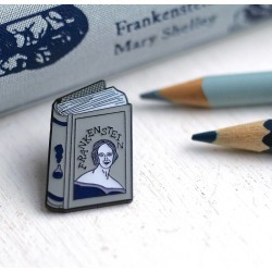 Mary Shelley Enamel Pin