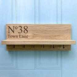 Personalised Address Key Holder
