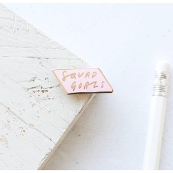 Squad Goals Enamel Pin