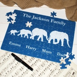 Elephant Family Jigsaw