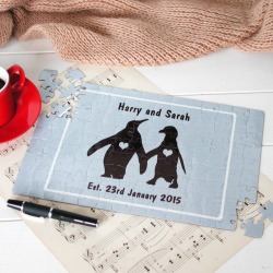 Penguin Valentine Jigsaw