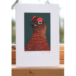 Game, Birds, Deer And Fish Card