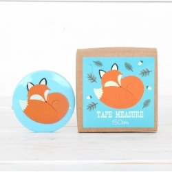 Tape Measure, Vintage Red Or Fox Design