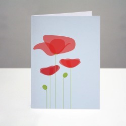 Poppy Greetings Card