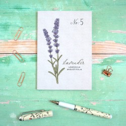 Lavender Watercolour Wildflower Pocket Journal