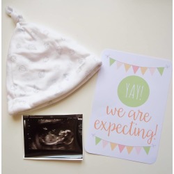 Pregnancy Announcement Card