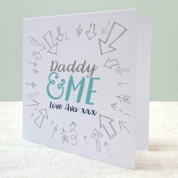 Daddy And Me Card
