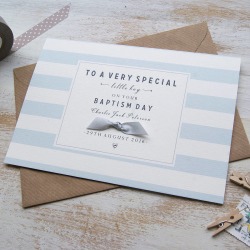 Personalised Christening / Baptism Card