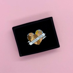 Sisters Unite Enamel Pin