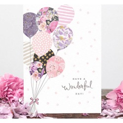 Balloon Birthday Greetings Card