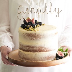 Finally Wire Wedding Cake Topper