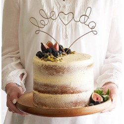 We Do Wire Wedding Cake Topper