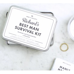 Personalised Best Man / Groomsman Survival Kit
